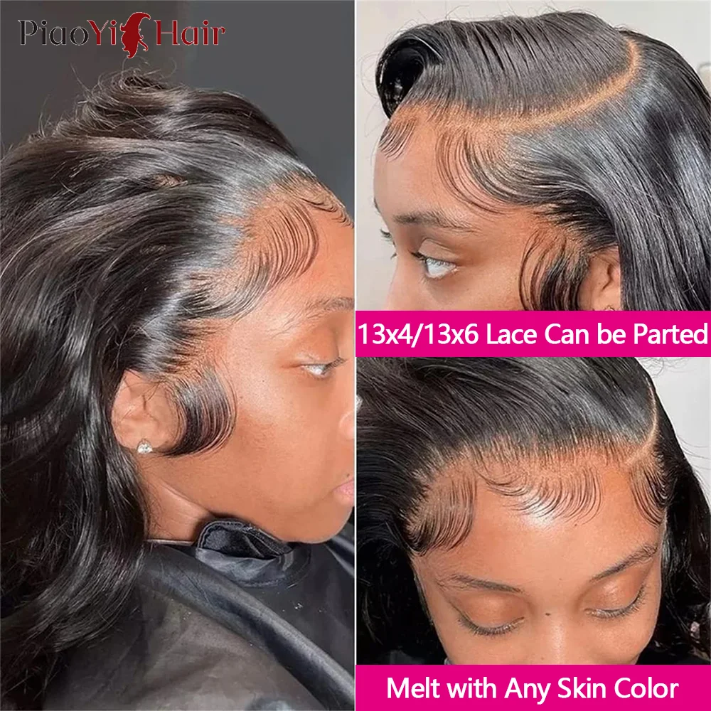 13X6 HD Lace Frontal With Body Wave Human Hair Bundles Human Hair With Closure 100% Raw Human Hair Bundles With 13X4 Frontal
